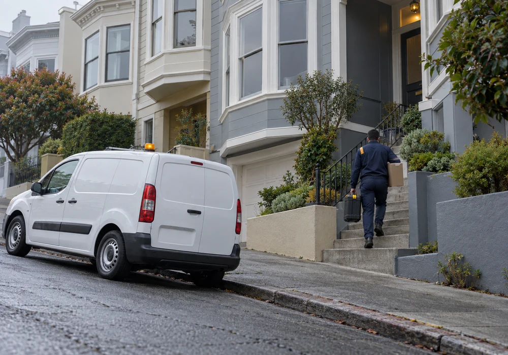 Appliance repair technician working in San Francisco, CA