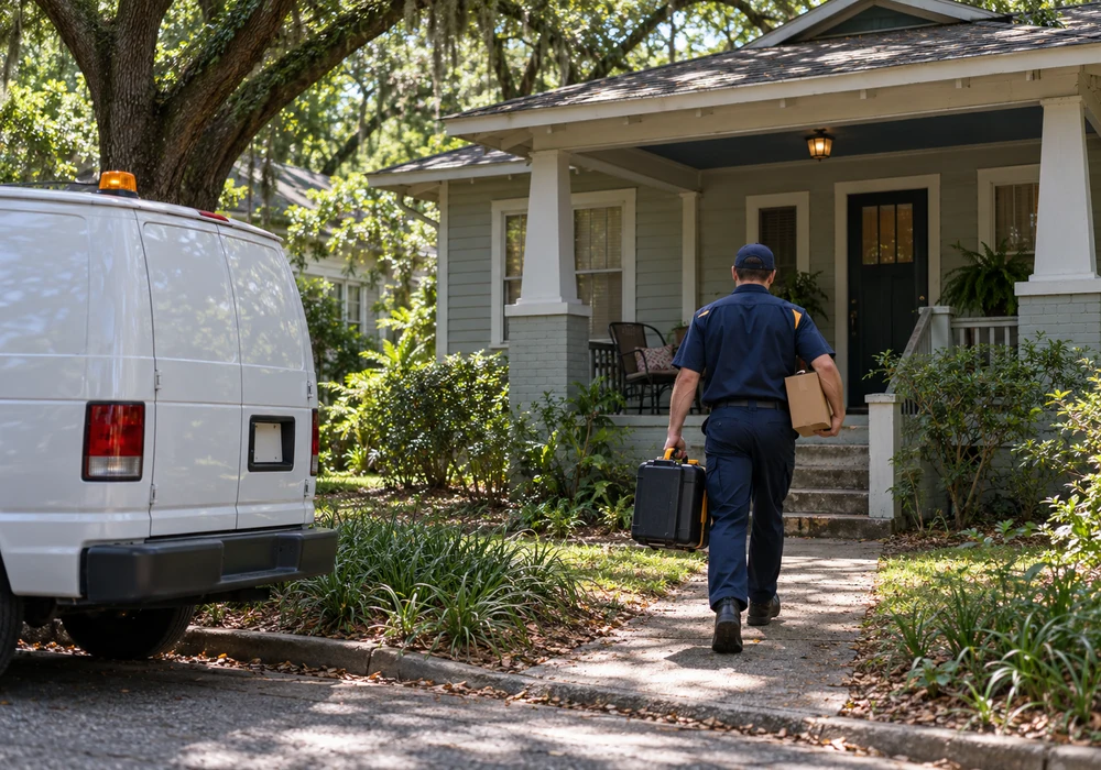 Appliance repair technician working in Tallahassee, FL