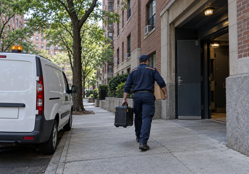 Appliance repair technician working in Bronx, NY
