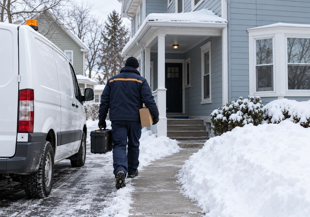 Appliance repair technician working in Syracuse, NY