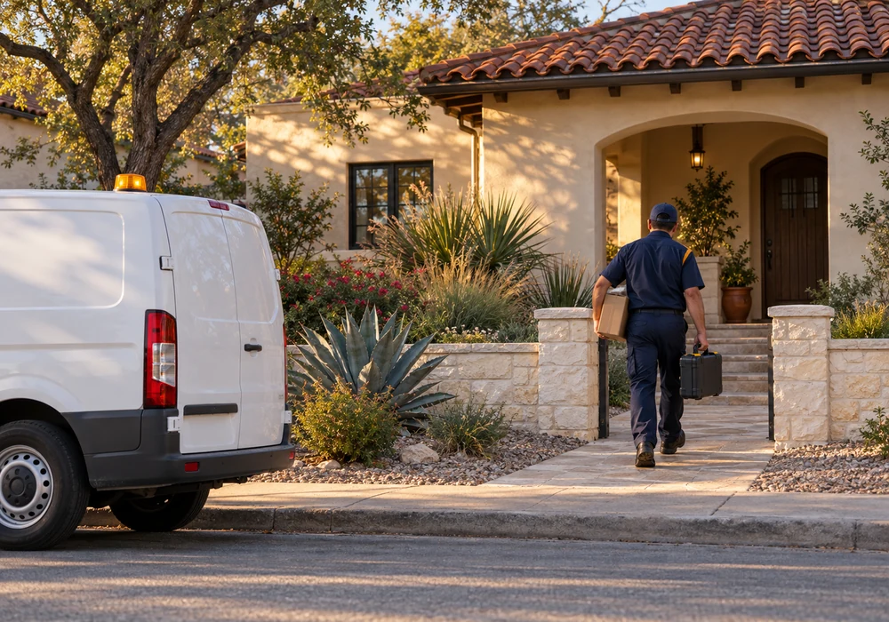 Appliance repair technician working in San Antonio, TX
